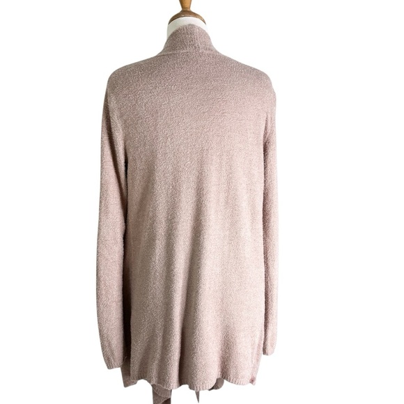 Barefoot Dreams Cozychic Lite Island Open Front Wrap Cardigan 903 Dize S/M Beige - Picture 6 of 11
